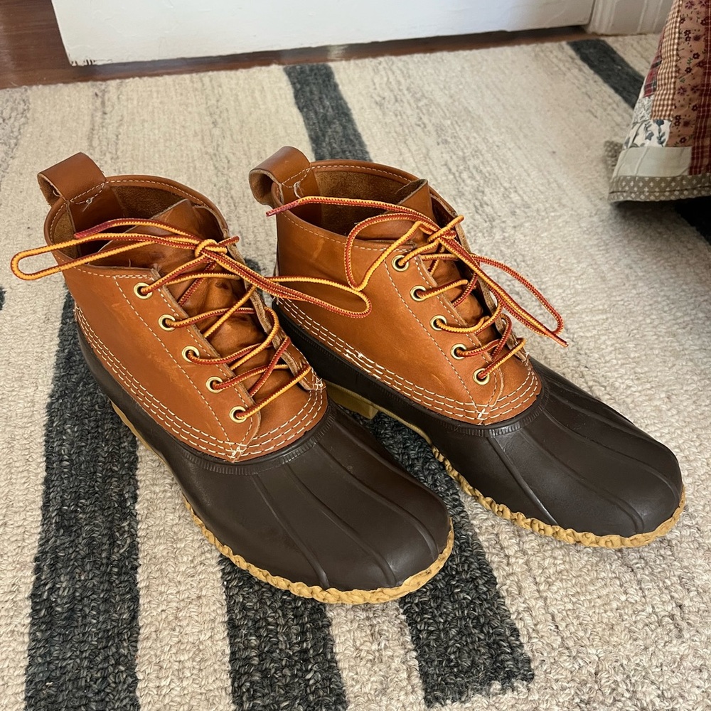 Men's LL Bean Boots Size 9, 6” tall